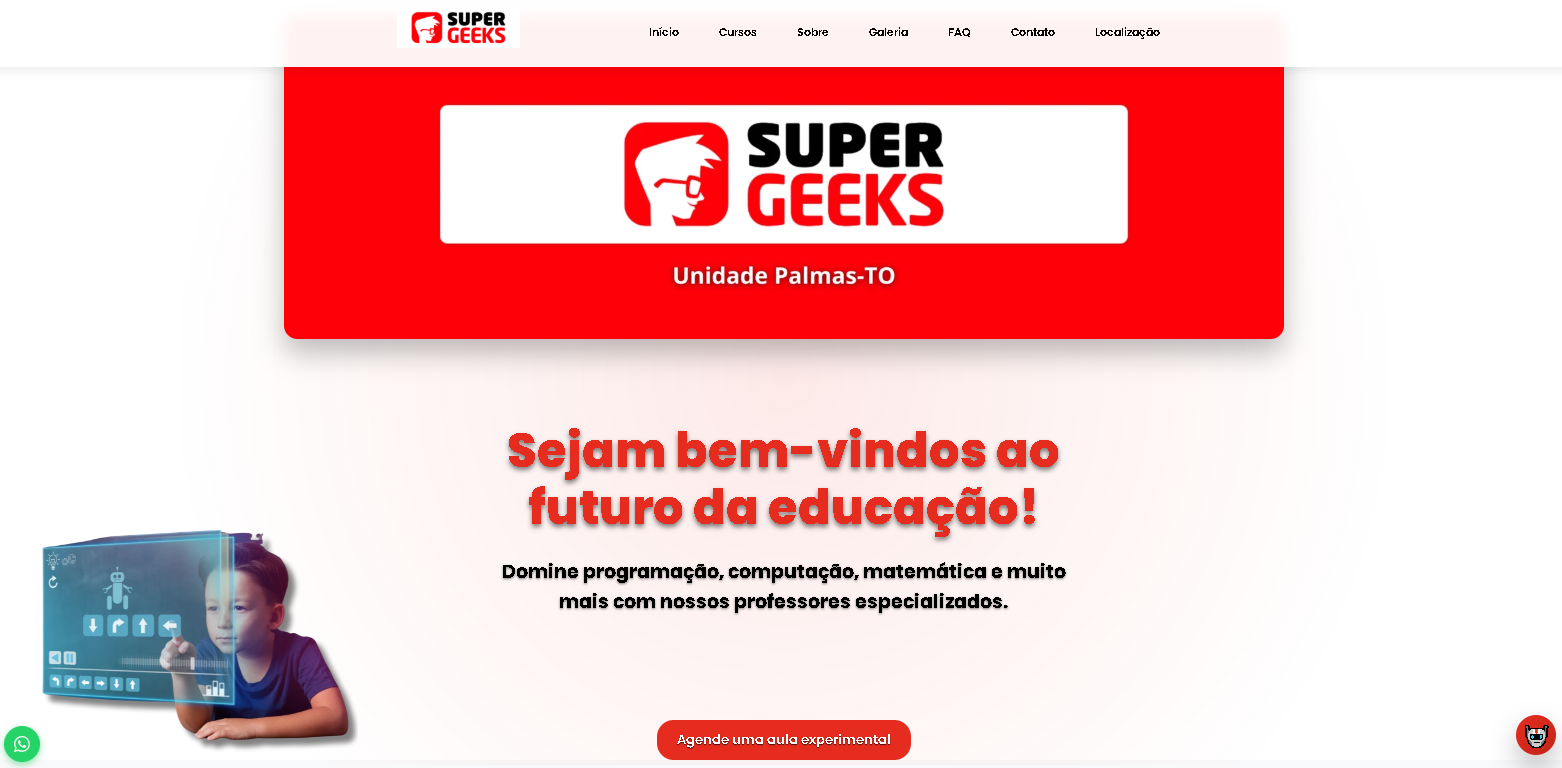 Modelo de site para profissional liberal pela LS Agência